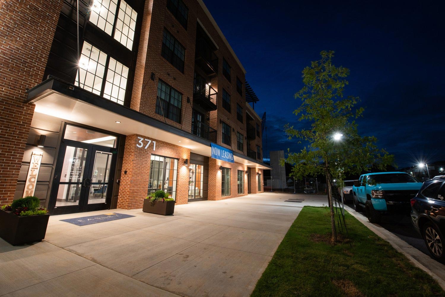 The Easley exterior